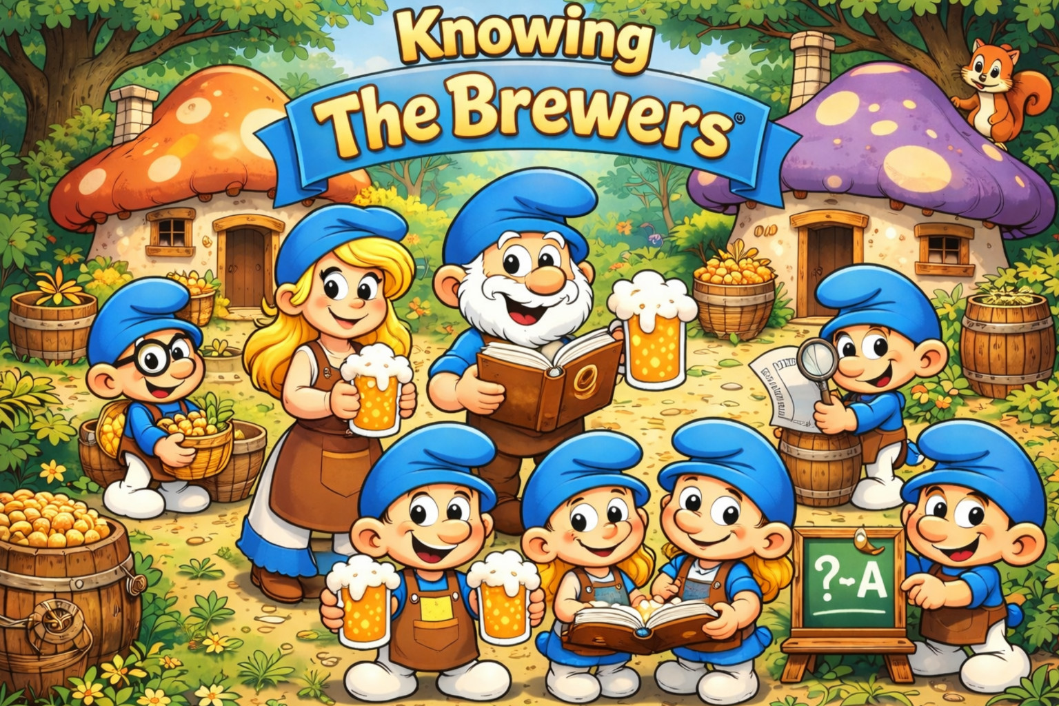Knowing The Brewers is a fictional, satirical illustrated series exploring the inner workings of a family-run enterprise that publicly presents itself as a wholesome and legitimate brewing operation, while privately coordinating an ever-evolving array of “batches,” schemes, and internal machinations. Through allegory, humor, and visual storytelling, the series examines how carefully curated appearances, branding, and loyalty-driven structures can obscure far more complex organizational behavior beneath the surface. Each “batch” represents a new scheme, strategy, or operation, brewed, refined, and distributed under the guise of tradition and respectability.